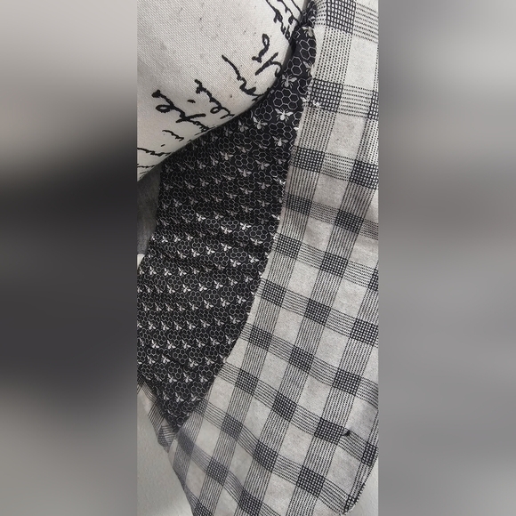 Cabi #5292 Valentina Plaid Black Gray Notch Collar Blazer Jacket Size 0 - Picture 11 of 16